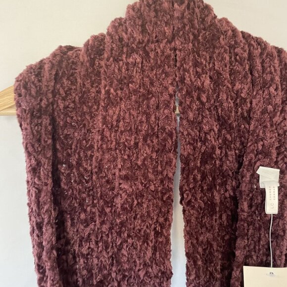 NWT LC Lauren Conrad maroon infinity scarf soft comfortable one size - Picture 2 of 7